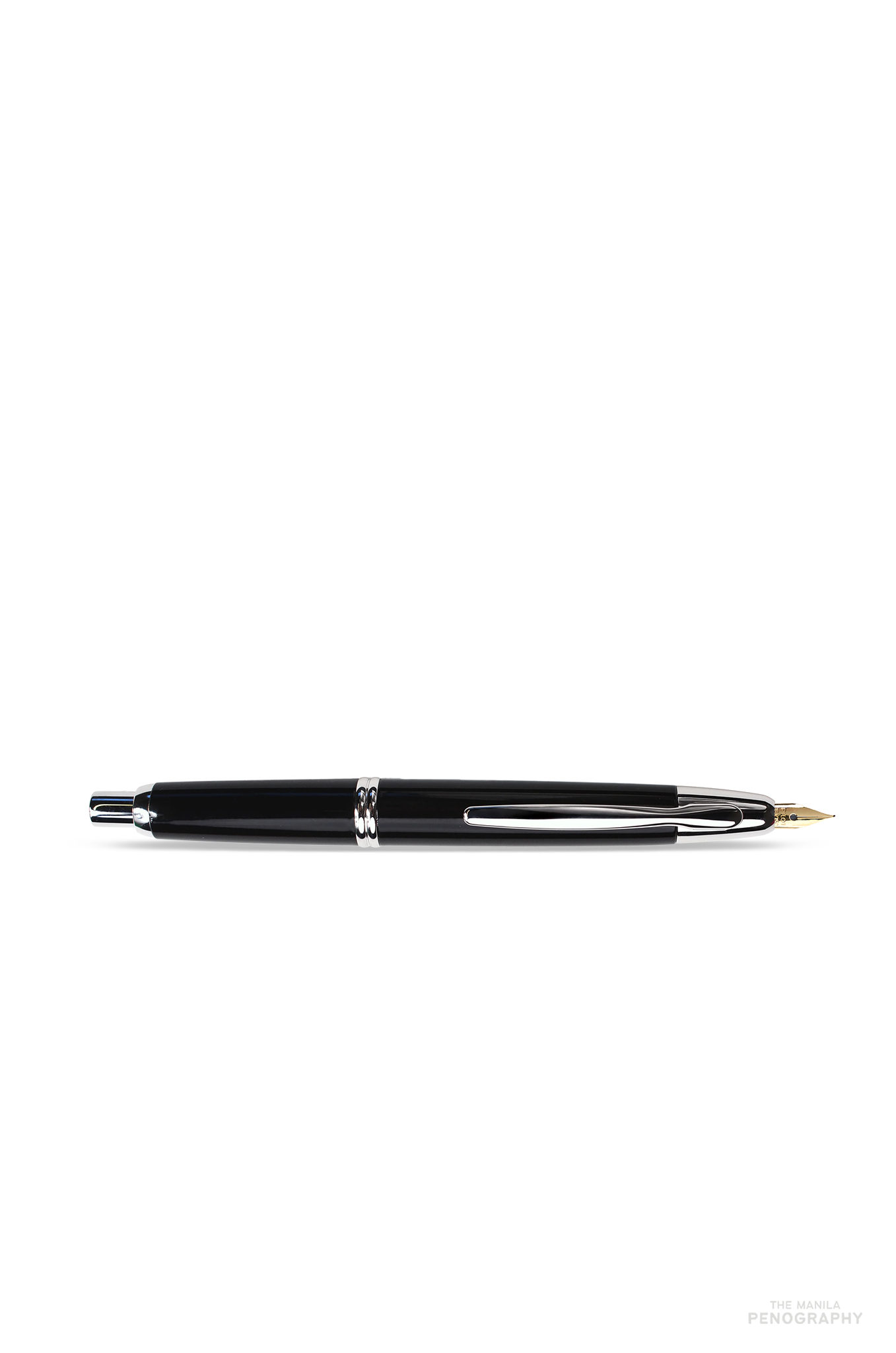 Pilot Vanishing Point Black Platinum Trim