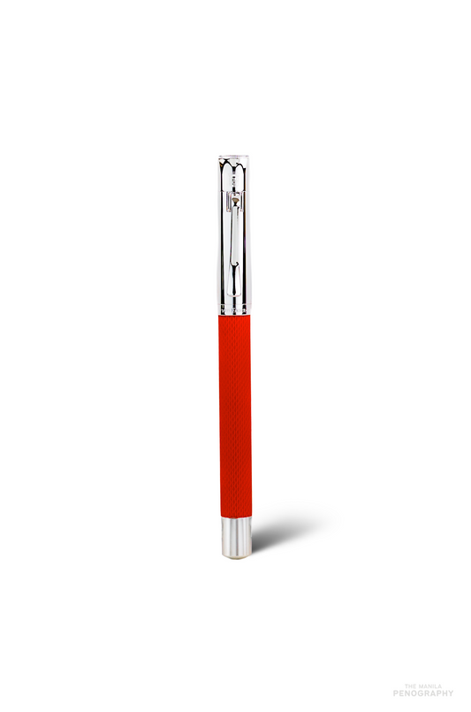 Graf von Faber Castell Guilloche India Red