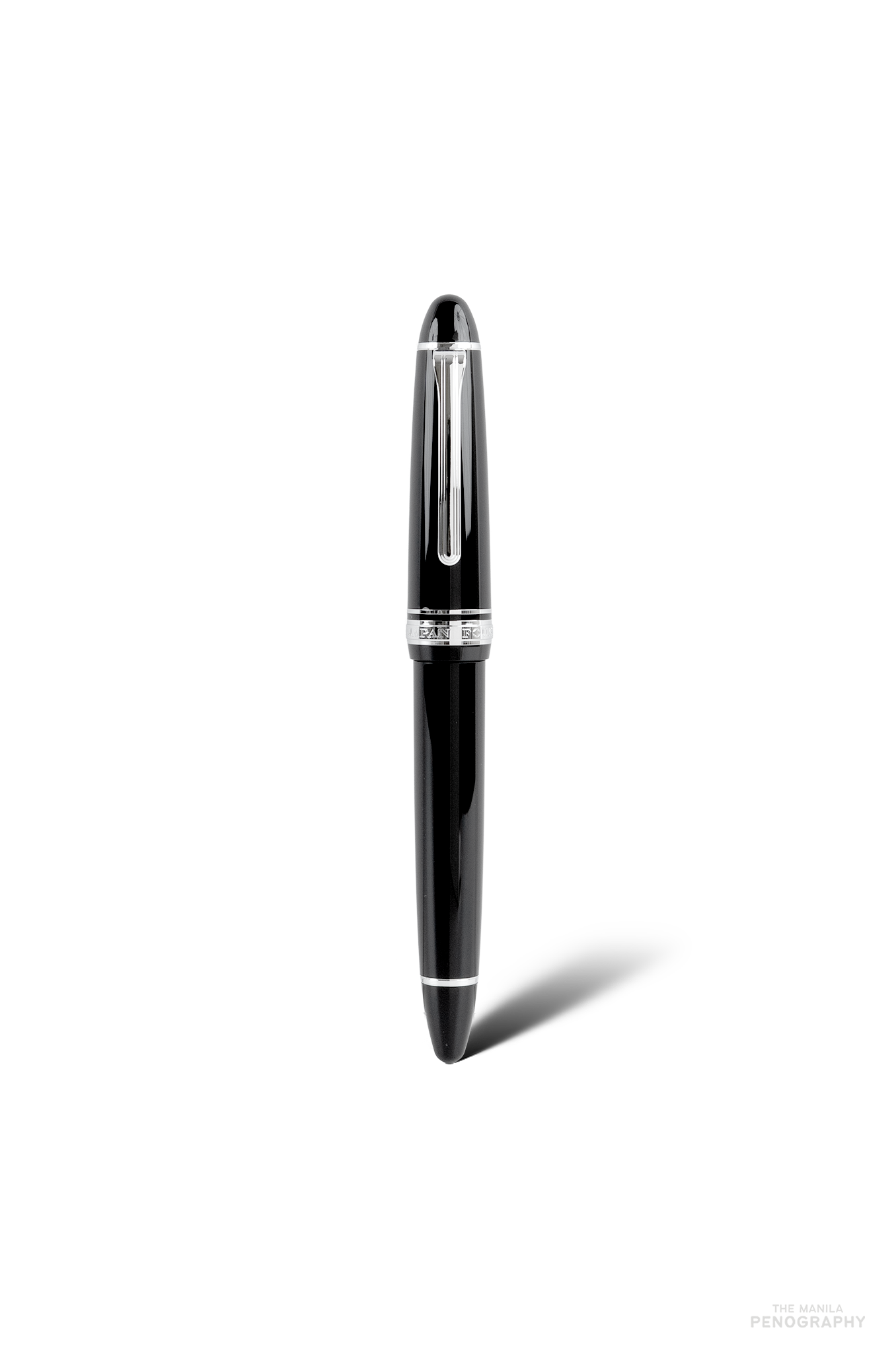 Sailor 1911L Black Platinum Trim