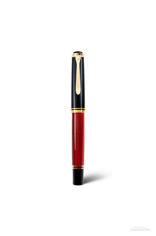 Pelikan M600 Red Vintage Stripe Model