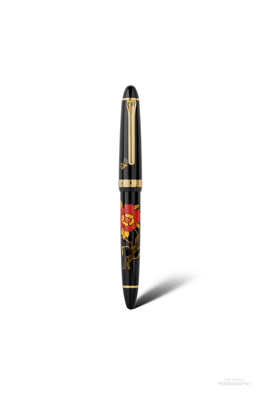 Sailor 1911L Maki-E Flower and Butterfly