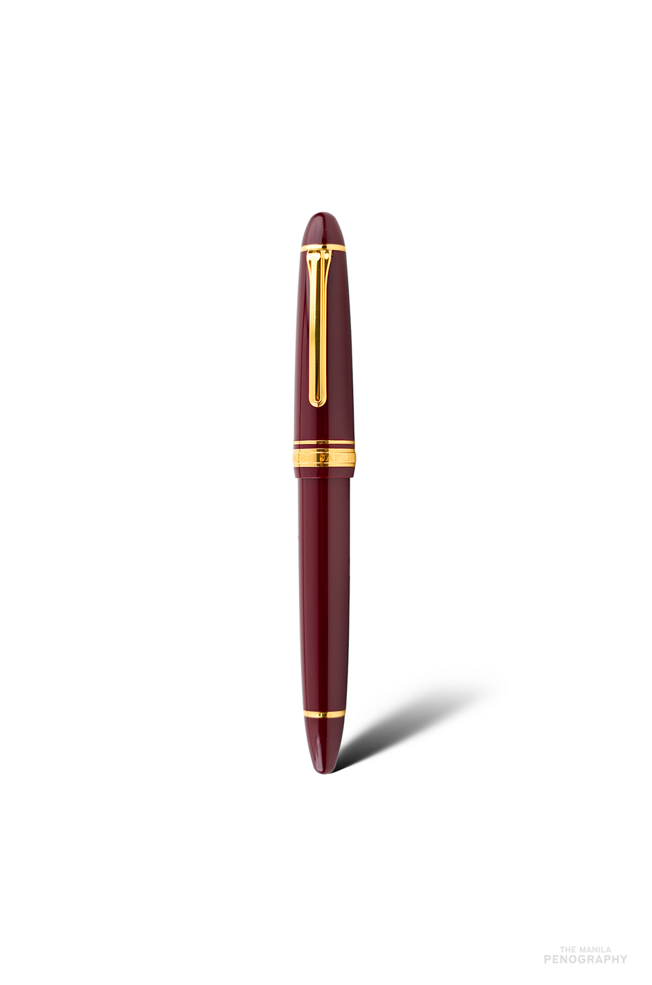 Sailor 1911L Burgundy Gold Trim