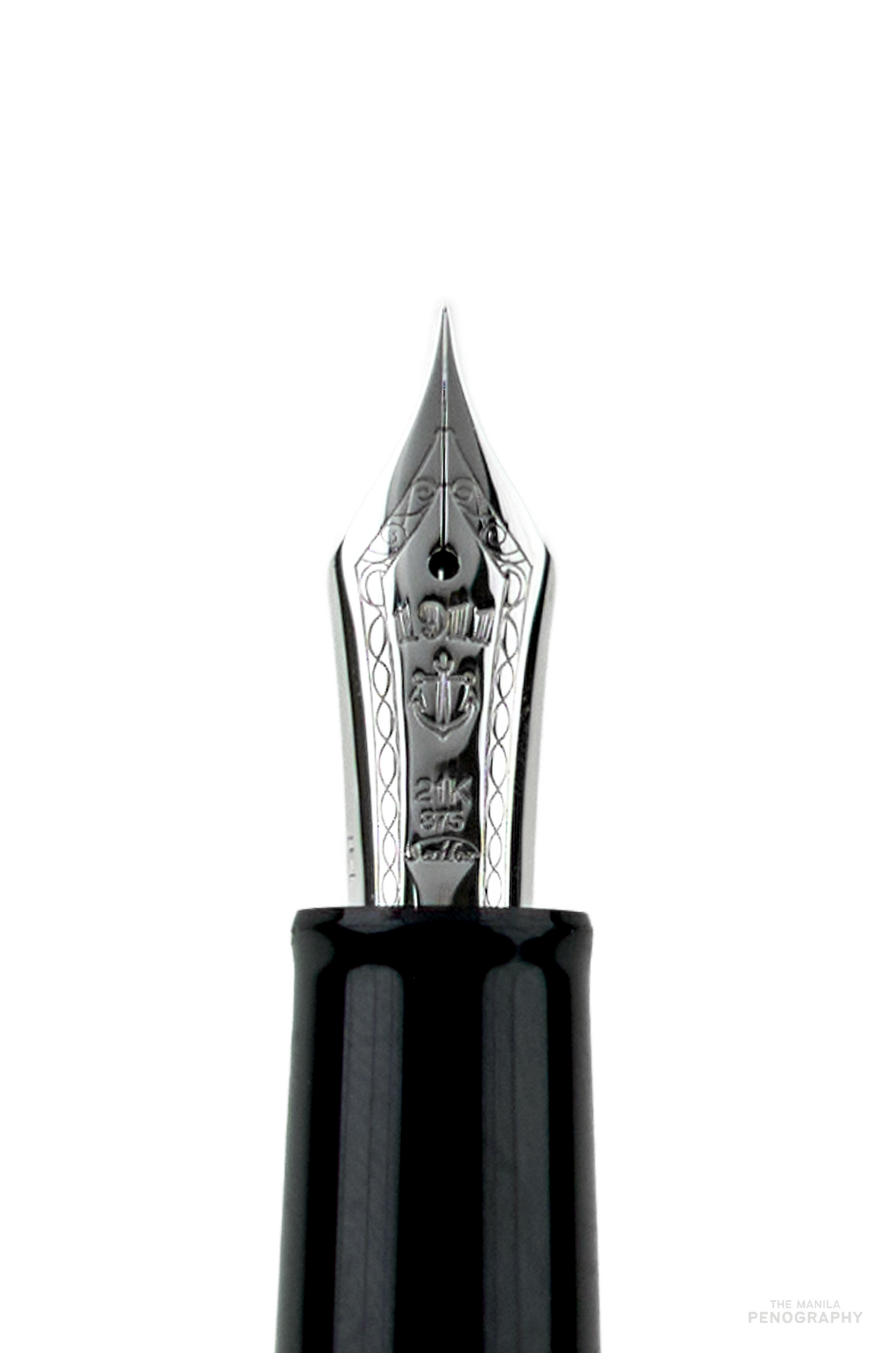 Sailor 1911L Black Platinum Trim