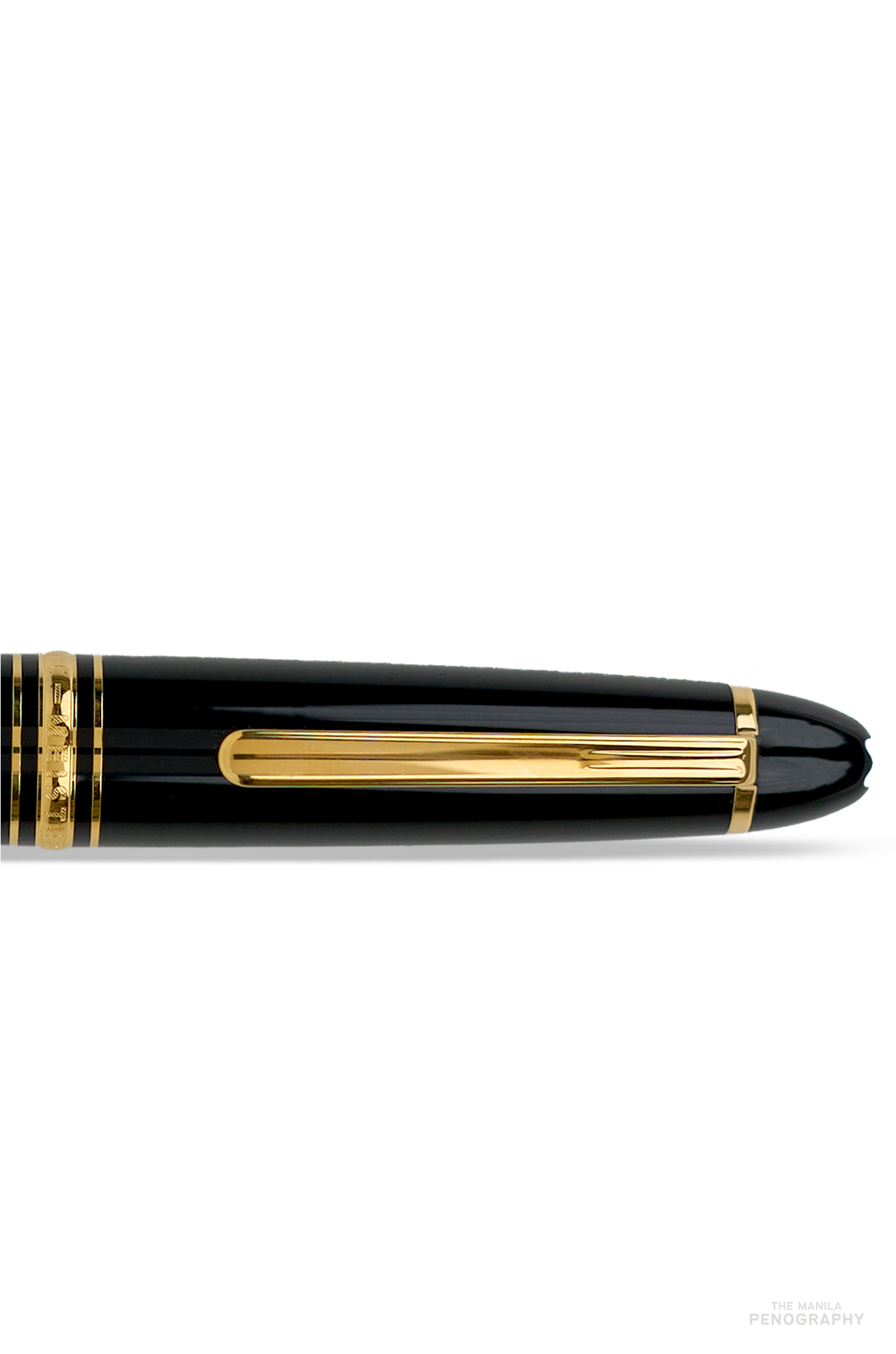 Montblanc 146 Black Gold Trim