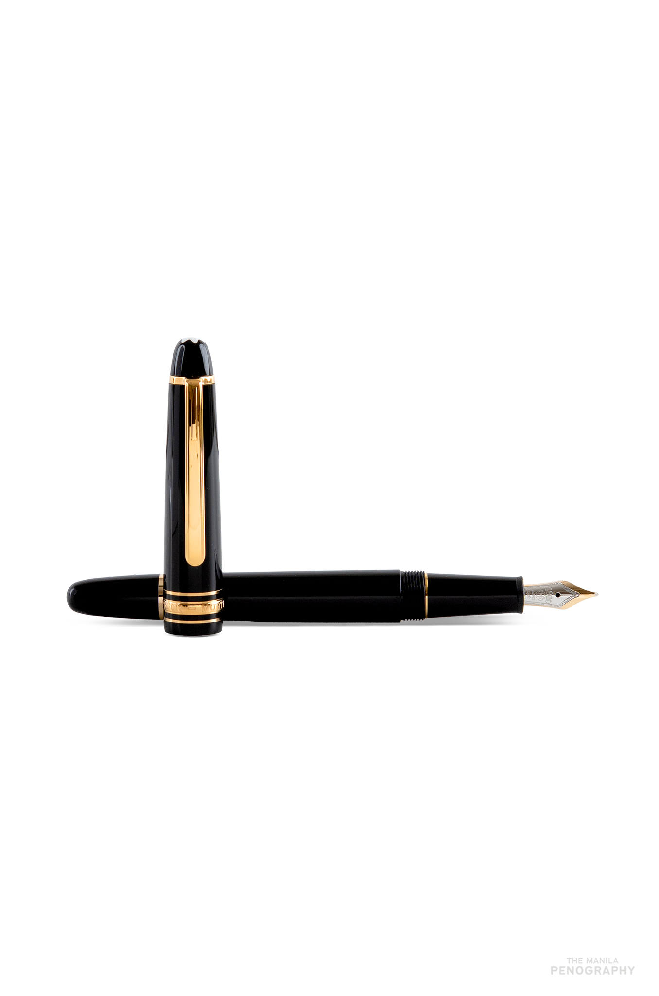 Montblanc 146 Black Gold Trim