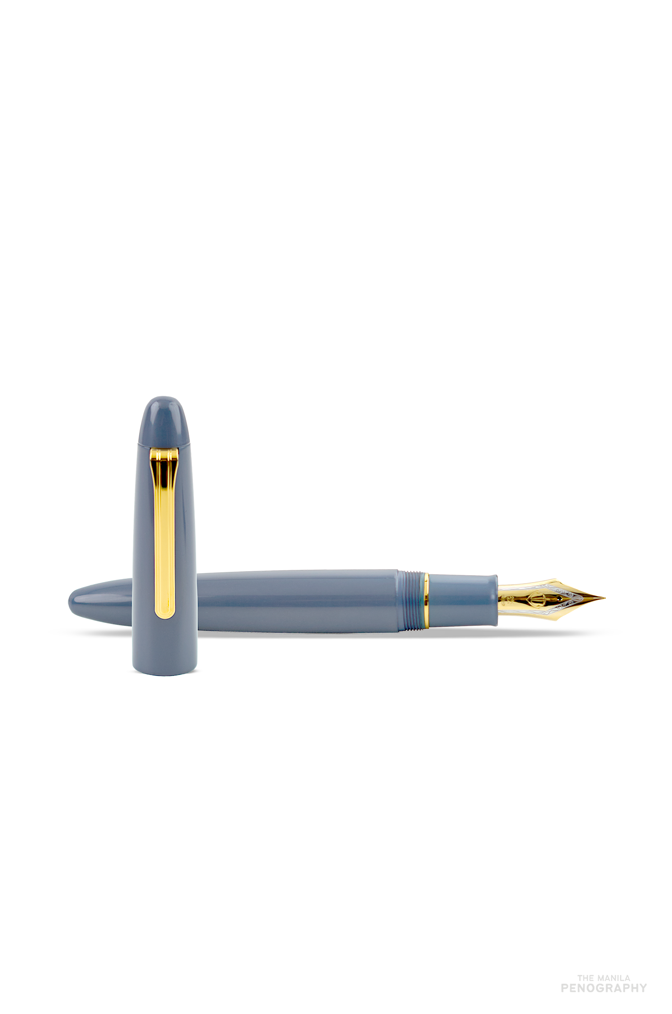 Sailor King of Pen Kaga Urushi Smoke Grey