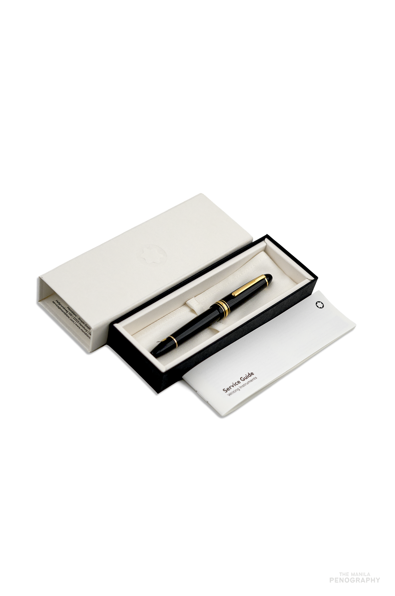 Montblanc 146 Black Gold Trim