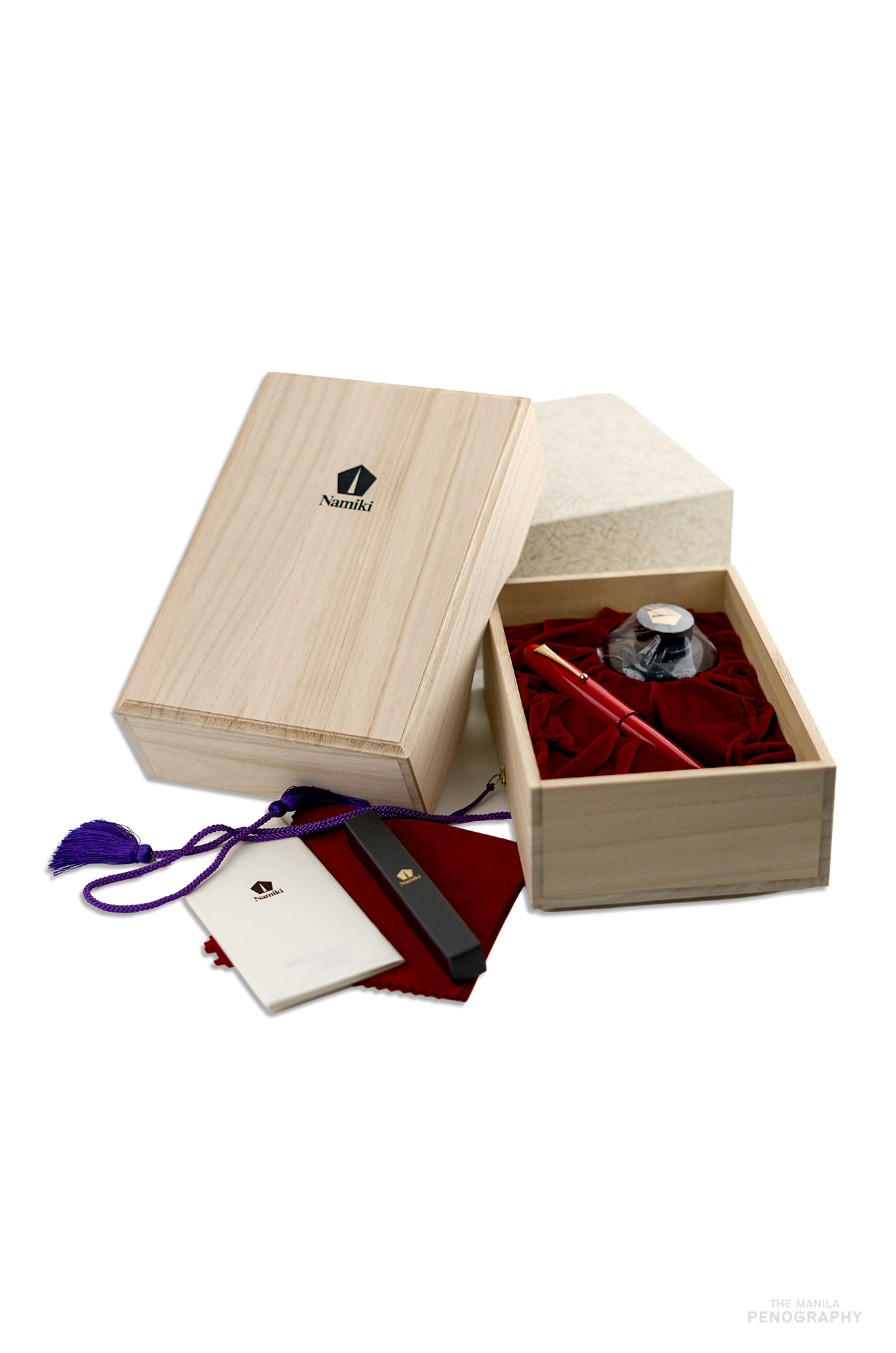 Namiki Emperor Urushi Vermillion