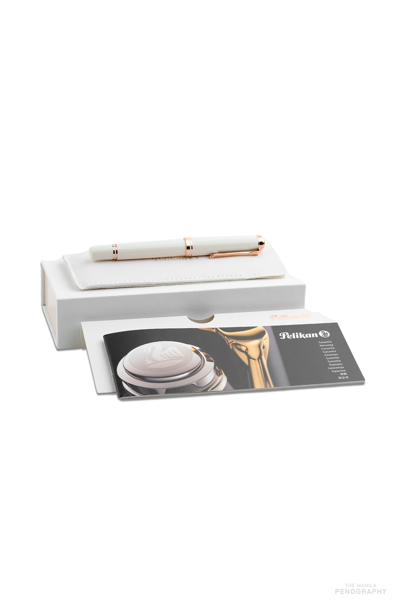 Pelikan M600 White and Rose Gold
